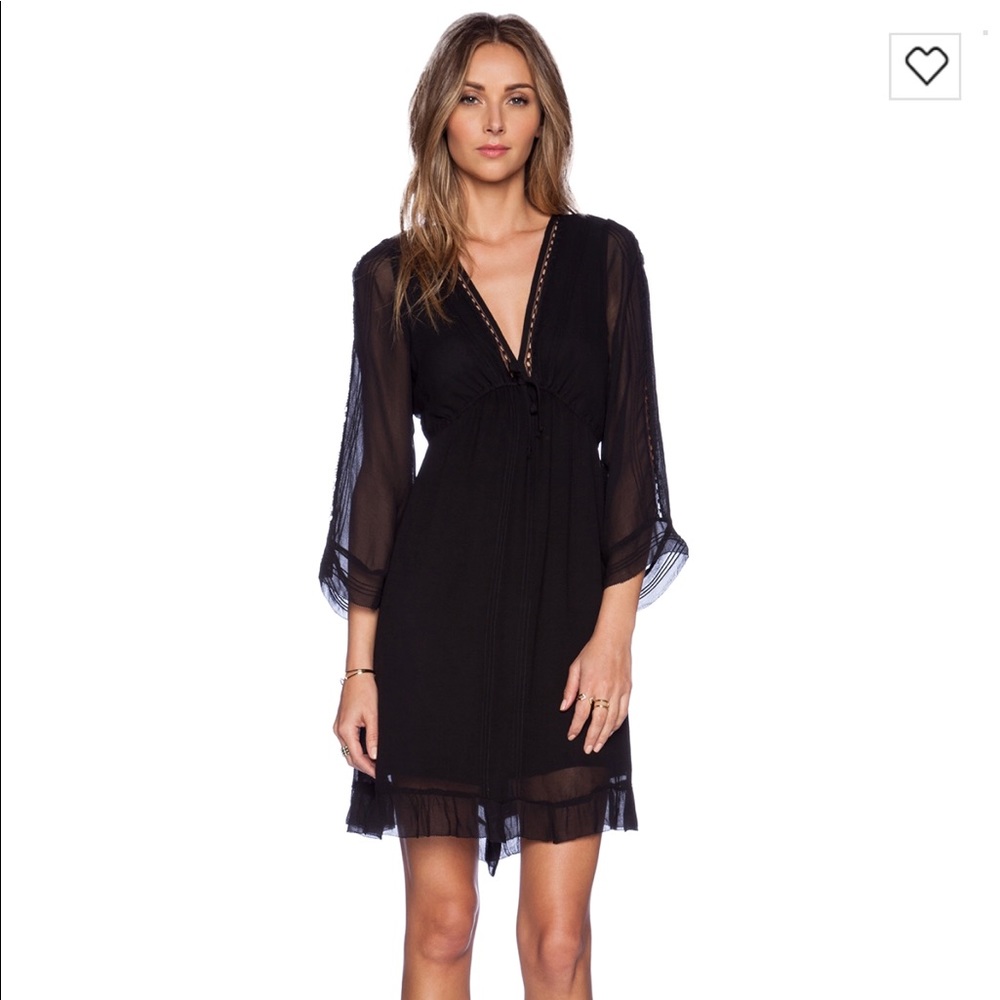 Sanctuary Kate Dress in Black. Size Large